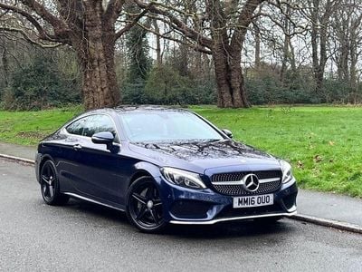 Used Mercedes C250 AMG Line Premium 2016 Blue Coupe