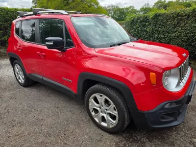Begagnad Jeep Renegade Limited 140 HK (102 kW) 2015 Röd SUV