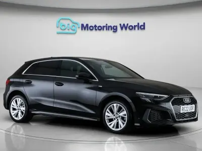 Used Audi A3 Sportback S-Line 204 HP (150 kW) 2022 Black Hatchback