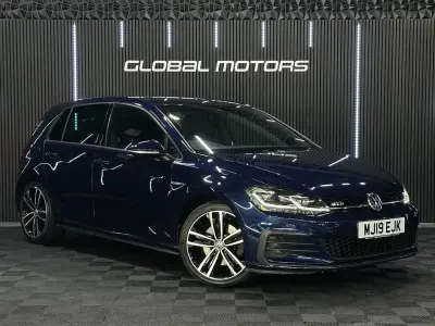 Usado VW Golf VII GTD 184 HP (135 kW) 2019 Azul Citadino