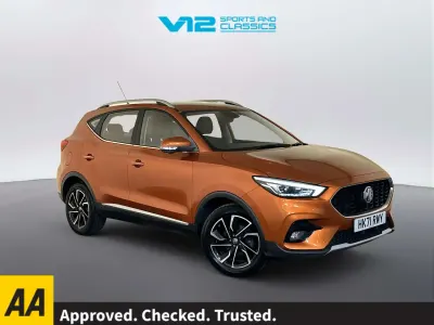 Used MG ZS Exclusive 106 HP (77 kW) 2021 Orange SUV