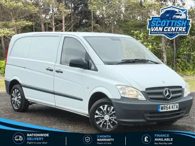 Used Mercedes Vito 136 HP (100 kW) 2014 White Van
