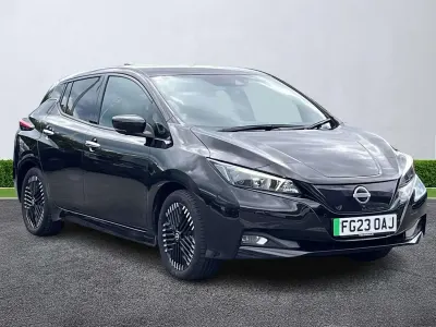 Used Nissan Leaf N-Connecta 110 kW (150 HP) 2023 Black Hatchback