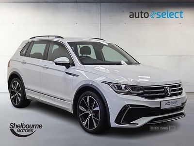 Used VW Tiguan R-line 150 HP (110 kW) 2023 White SUV