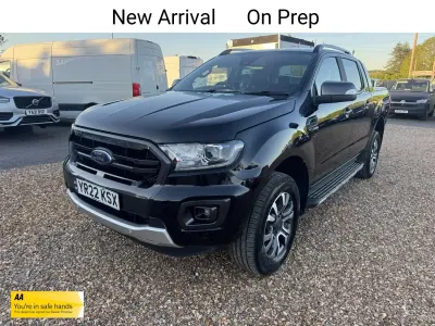 Begagnad Ford Ranger Wildtrack 210 HK (154 kW) 2022 Svart Pickup