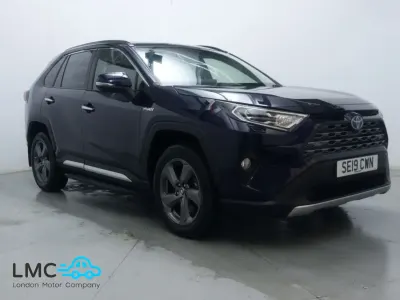 Gebraucht Toyota RAV4 Hybrid 222 PS (163 kW) 2019 Blau SUV