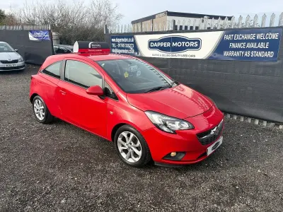 Used Vauxhall Corsa Excite 70 HP (51 kW) 2015 Red Hatchback