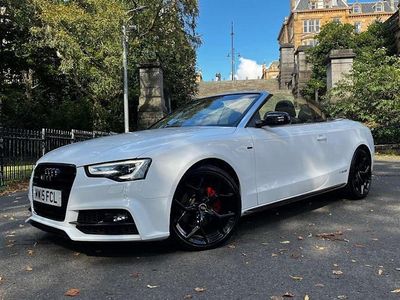 Used Audi A5 Cabriolet S-Line 177 HP (130 kW) 2015 White Cabriolet