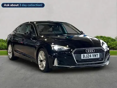 Used Audi A5 Sport 150 HP (110 kW) 2024 Black Hatchback