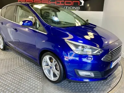 Used Ford C-MAX Titanium X 120 HP (88 kW) 2015 Blue MPV