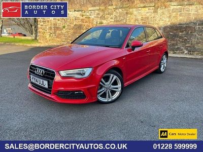 Used Audi A3 Sportback S-Line 150 HP (110 kW) 2014 Red Hatchback