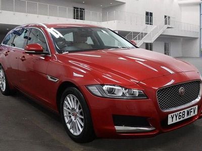 Red Used 2018 Jaguar XF Sportbrake Portfolio Estate | £11,399 (Fair price)