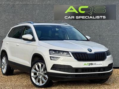 White Used 2018 Skoda Karoq SUV | £12,995 (Fair price)