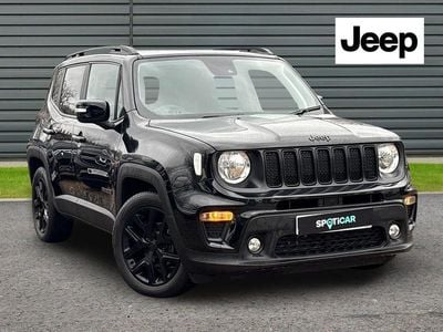 Black Used 2022 Jeep Renegade Night Eagle SUV | £14,774 (Fair price)
