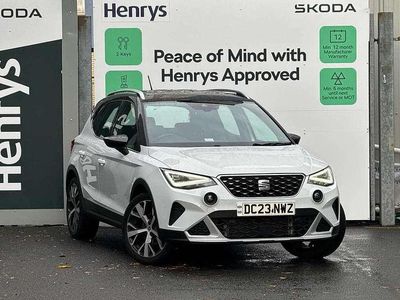 White Used 2023 Seat Arona Xperience Lux SUV | £16,295 (Fair price)
