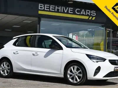 Used Vauxhall Corsa 75 HP (55 kW) 2020 White Hatchback
