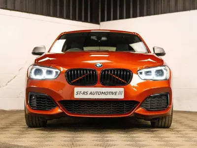 Used BMW M140 M Sport 420 HP (308 kW) 2017 Orange Hatchback