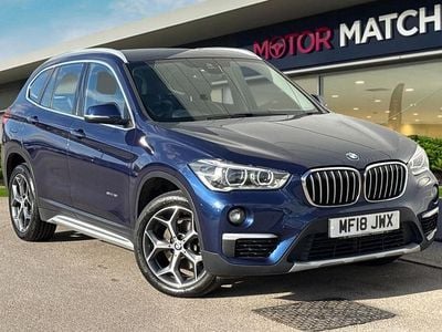 Used BMW X1 xLine 140 HP (102 kW) 2018 Blue SUV