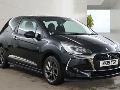 Used DS Automobiles DS3 110 HP (80 kW) 2019 Black Hatchback
