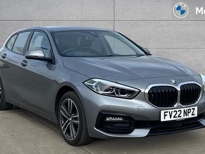 Used BMW 118 Sport Line 150 HP (110 kW) 2022 Skyscraper grey metallic Hatchback
