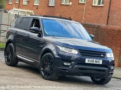 Used Land Rover Range Rover Sport HSE Dynamic 306 HP (225 kW) 2018 Blue SUV