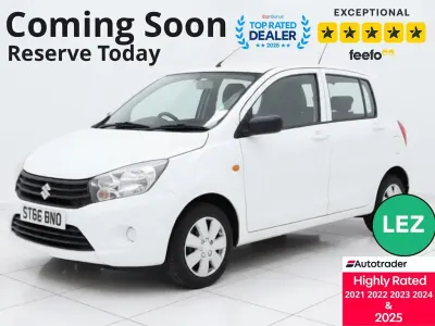 Used Suzuki Celerio 68 HP (50 kW) 2016 White Hatchback