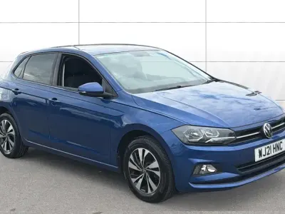 Usata VW Polo Match 95 CV (69 kW) 2021 Blu Utilitaria