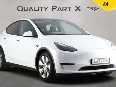 Used Tesla Model Y Long Range AWD 378 kW (514 HP) 2022 White SUV