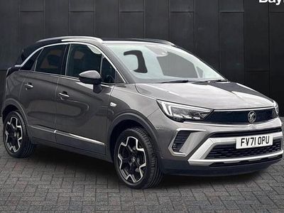 Used Vauxhall Crossland Ultimate 131 HP (96 kW) 2021 Grey SUV