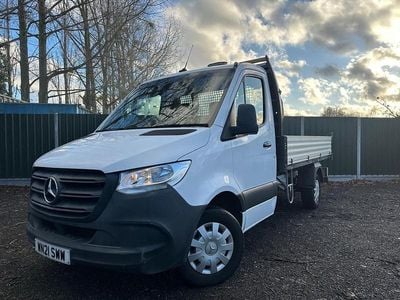 Begagnad Mercedes Sprinter Progressive 2021 Vit Van