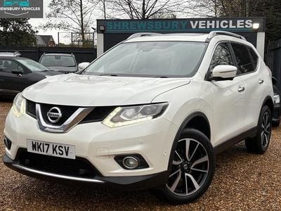 White Used 2017 Nissan X-Trail Tekna SUV | £12,595 (Fair price)