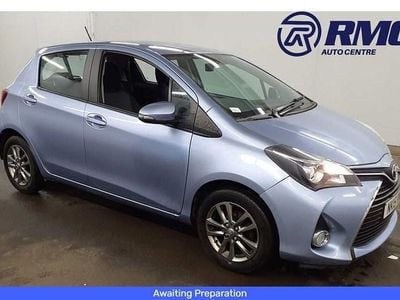 Blue Used 2015 Toyota Yaris Hatchback | £7,499 (A bit pricey)