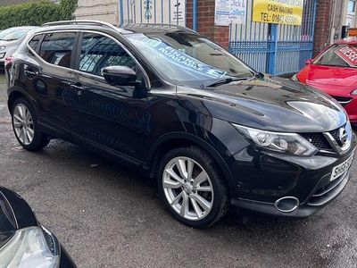 Used Nissan Qashqai Tekna 110 HP (80 kW) 2016 Black SUV