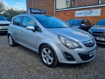 Second-hand Vauxhall Corsa 100 CP (73 kW) 2012 Argintiu Hatchback