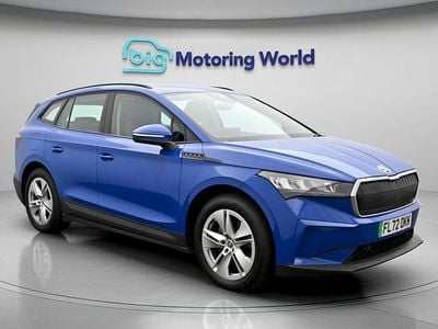 Used Skoda Enyaq iV ecoSuite 131 kW (179 HP) 2022 Blue SUV
