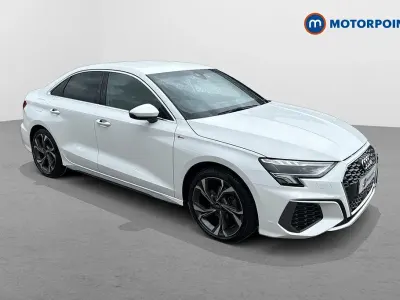 Used Audi A3 S-Line 2024 White Sedan