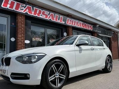 Used BMW 116 Sport Line 136 HP (100 kW) 2014 White Hatchback