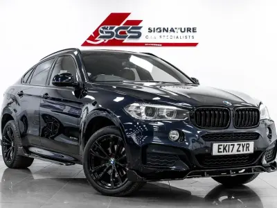 Used BMW X6 M Sport 258 HP (189 kW) 2017 Black SUV