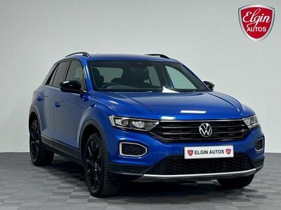 Used VW T-Roc Black Edition 150 HP (110 kW) 2021 Blue SUV