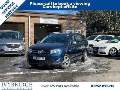 Used Dacia Logan MCV Lauréate 90 HP (66 kW) 2015 Blue Estate