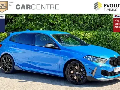 Used BMW M135 M Performance 2019 Blue Hatchback