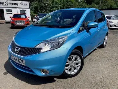 Used Nissan Note Acenta Premium 80 HP (58 kW) 2016 Blue Hatchback