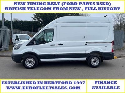 Used Ford Transit 130 HP (95 kW) 2018 White Van