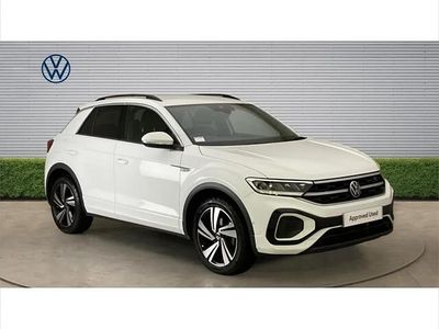 Używany VW T-Roc R-line 150 KM (110 kW) 2022 Biały SUV