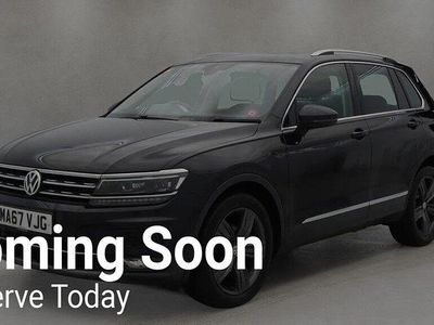 Used VW Tiguan SEL 2017 Black SUV