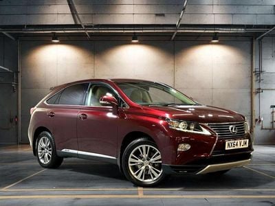 Red Used 2014 Lexus RX450h Luxury Line SUV | £12,695 (Fair price)