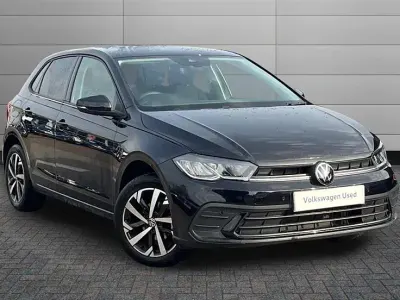Used VW Polo Match 95 HP (69 kW) 2025 Black Hatchback
