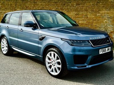 Second-hand Land Rover Range Rover Sport Autobiography Dynamic 525 CP (386 kW) 2019 Albastru SUV