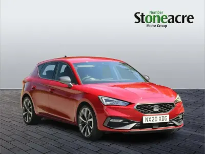 Used Seat Leon FR First Edition 272 HP (200 kW) 2020 Red Hatchback