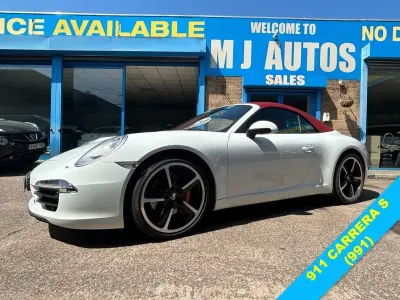 Used Porsche 911S 2013 White Cabriolet